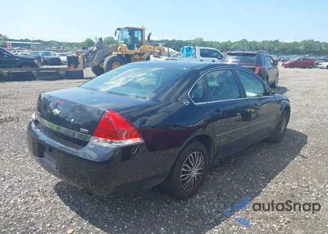 2008 Chevrolet Impala Police из США, поврежденный, VIN 2G1WS583181321327